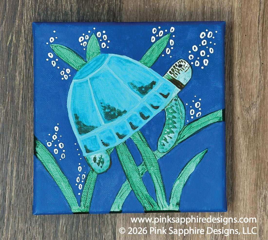 100 Coastal Wall Art Canvas Paintings: The First Ten