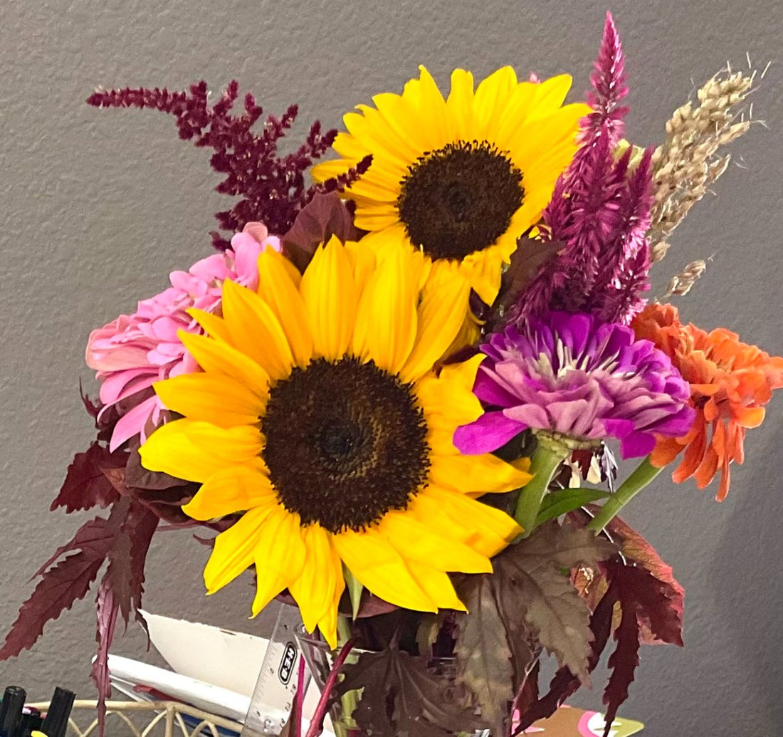 From Garden Inspiration to Art: The Making of a New Fall Pattern