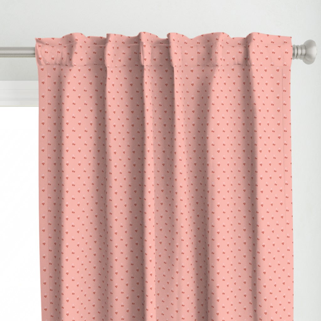 Cherry Berry - Retro Sparkle Colorway (Soft Blush Pink)