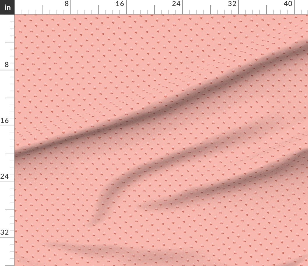 Cherry Berry - Retro Sparkle Colorway (Soft Blush Pink)