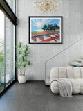 Torremolinos Beach - Giclee Print