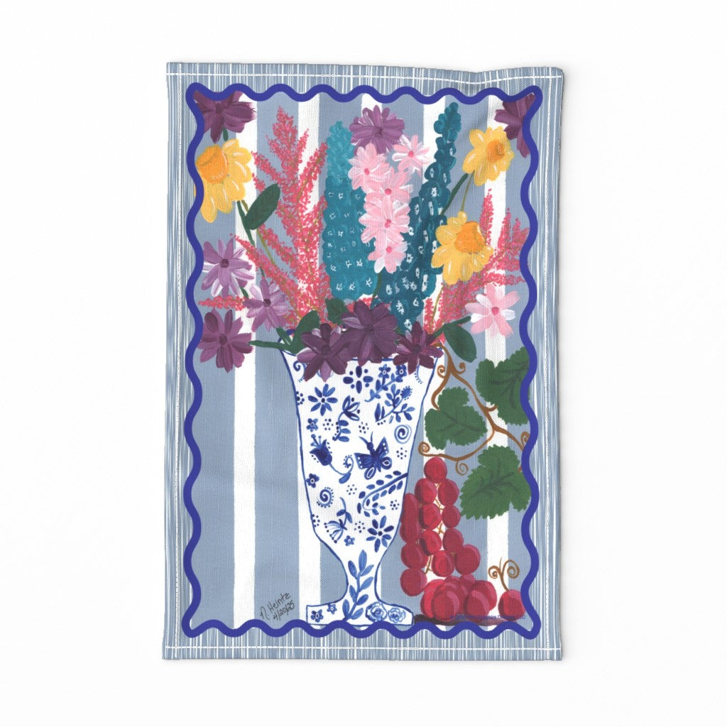 Garden's Glory Tea Towel