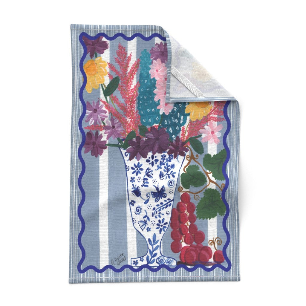 Garden's Glory Tea Towel