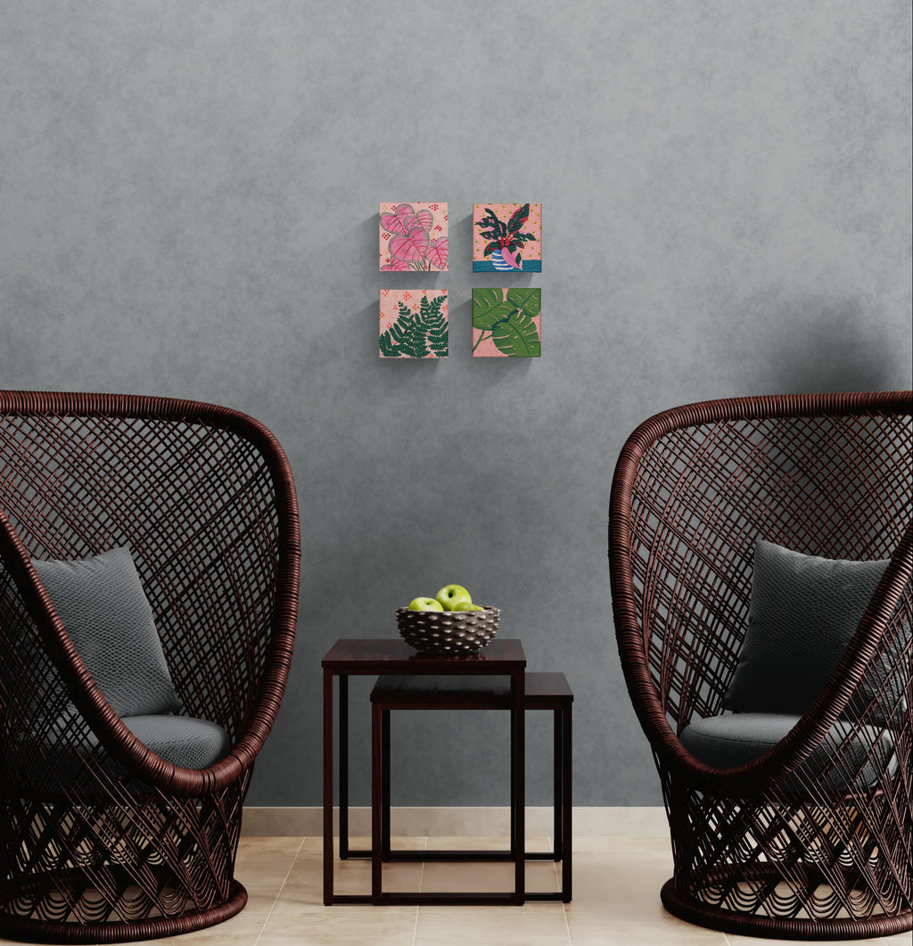 Monstera on Canvas – Original Painting