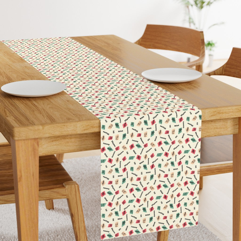 Kitchen Garden Herbs - Retro Sparkle Colorway