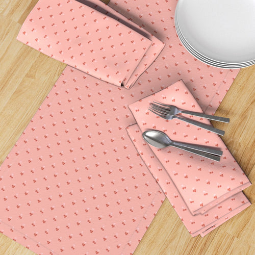 Cherry Berry - Retro Sparkle Colorway (Soft Blush Pink)