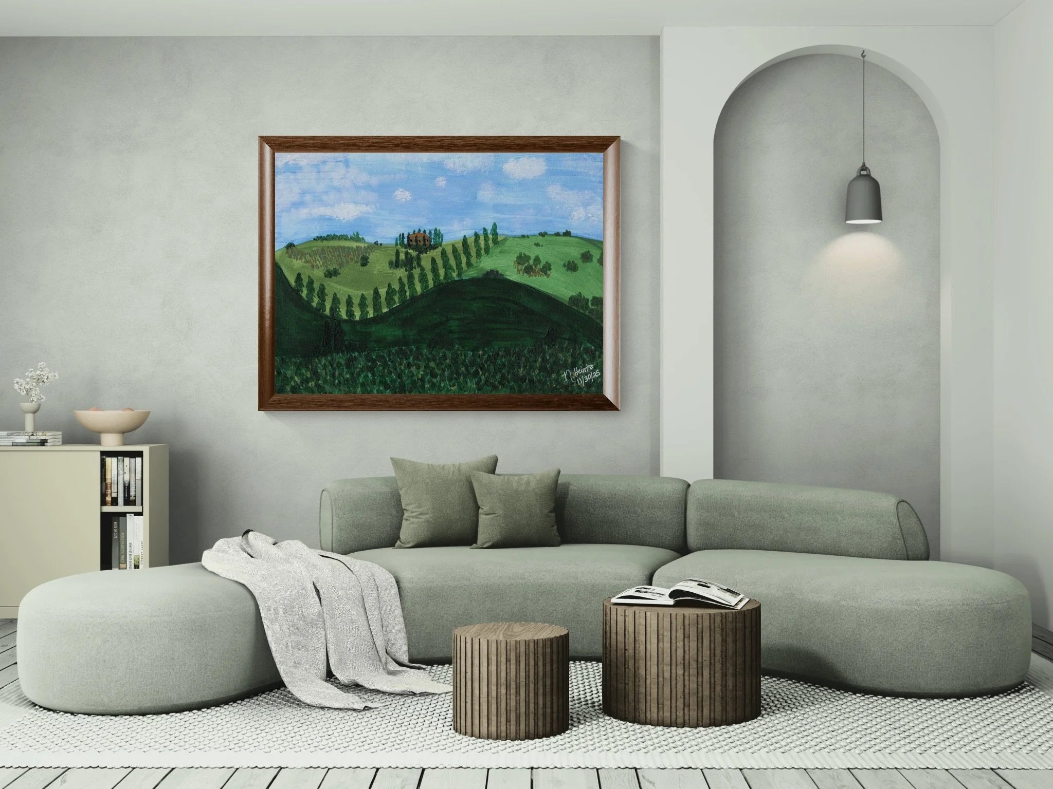 Tuscan Villa - Giclee Print