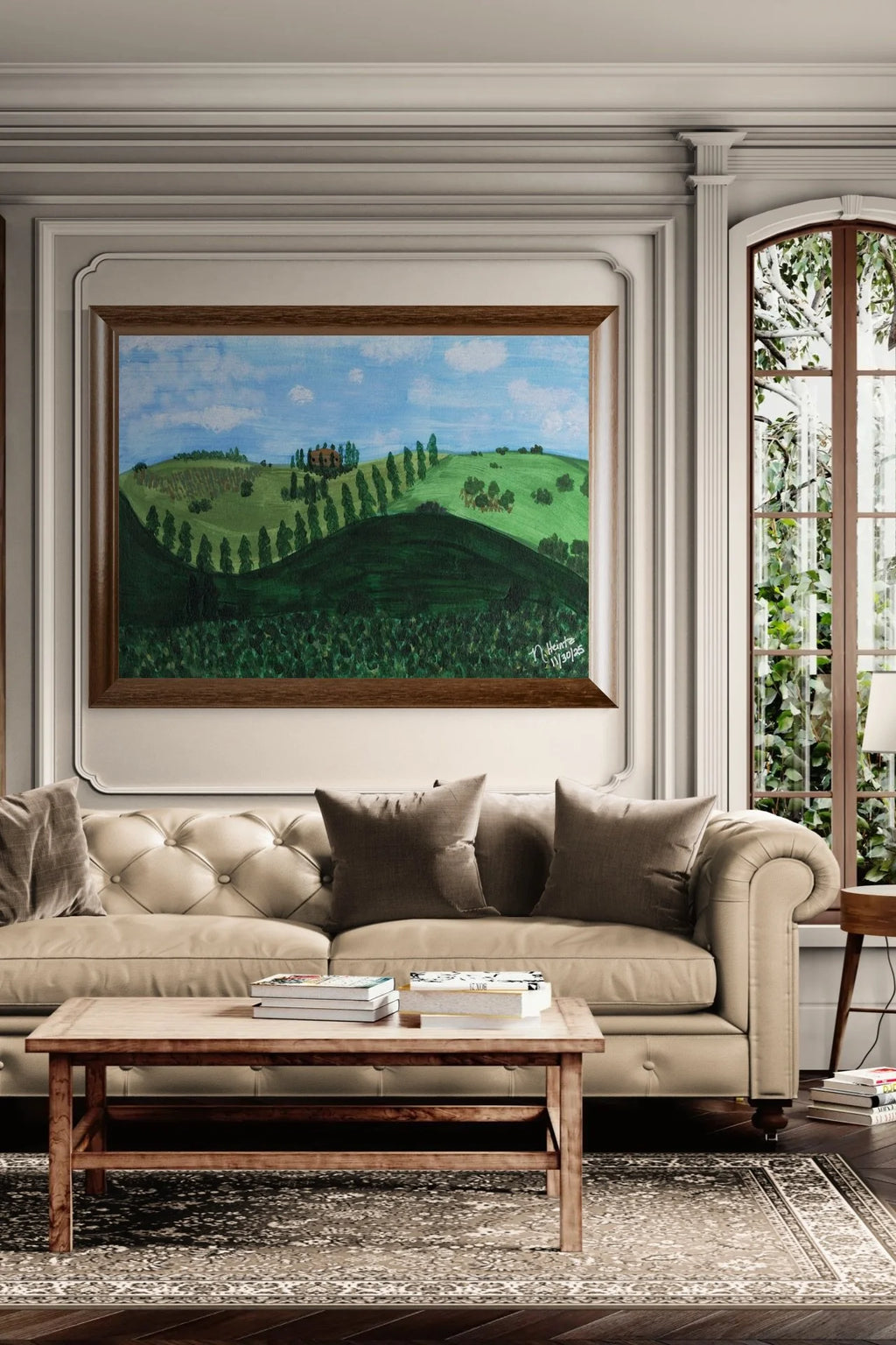 Tuscan Villa - Giclee Print