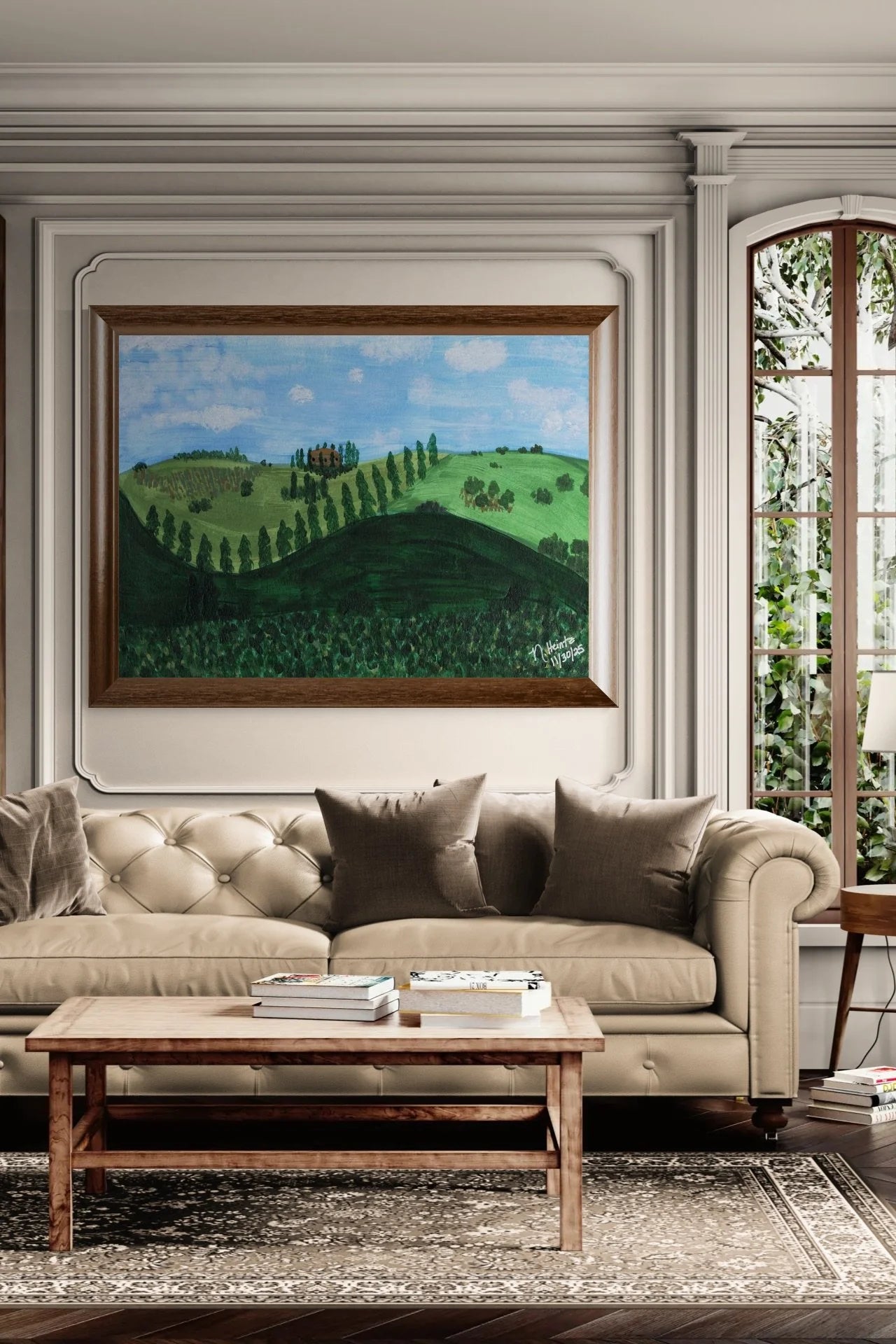Tuscan Villa - Giclee Print