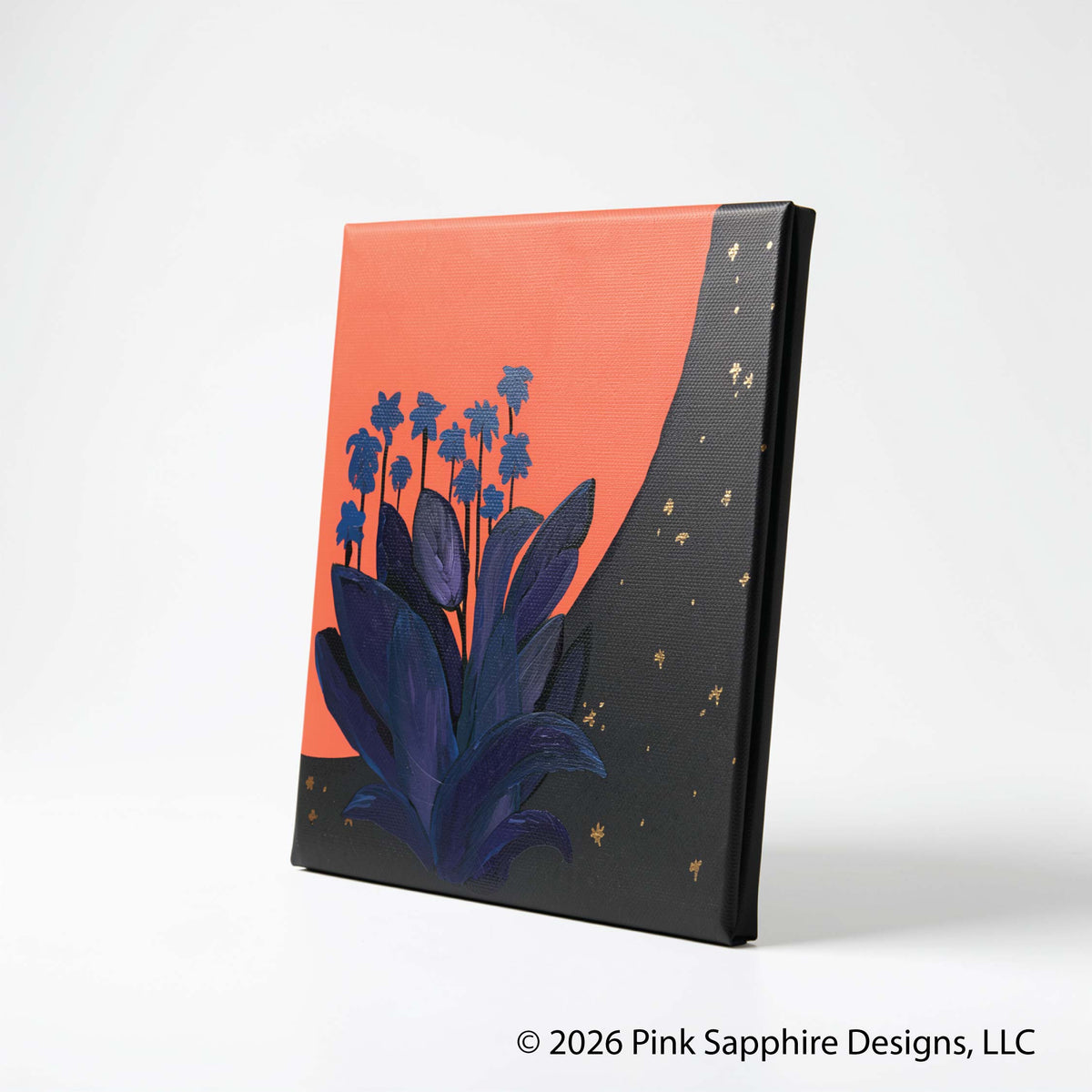 Cannas on Canvas – Original Painting