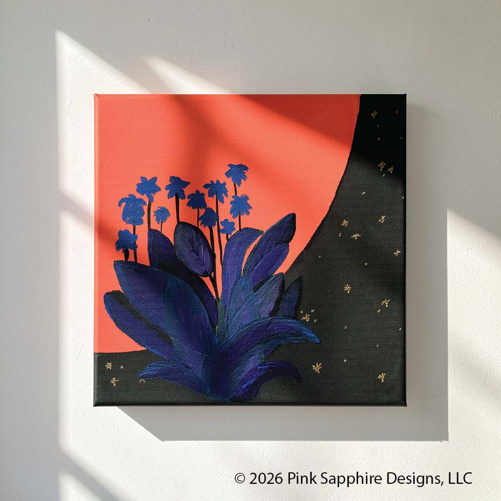 Cannas on Canvas – Original Painting