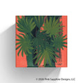 Fan Palm on Canvas – Original Painting