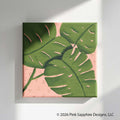 Monstera on Canvas – Original Painting