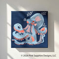 Octopus on Canvas – Original Painting