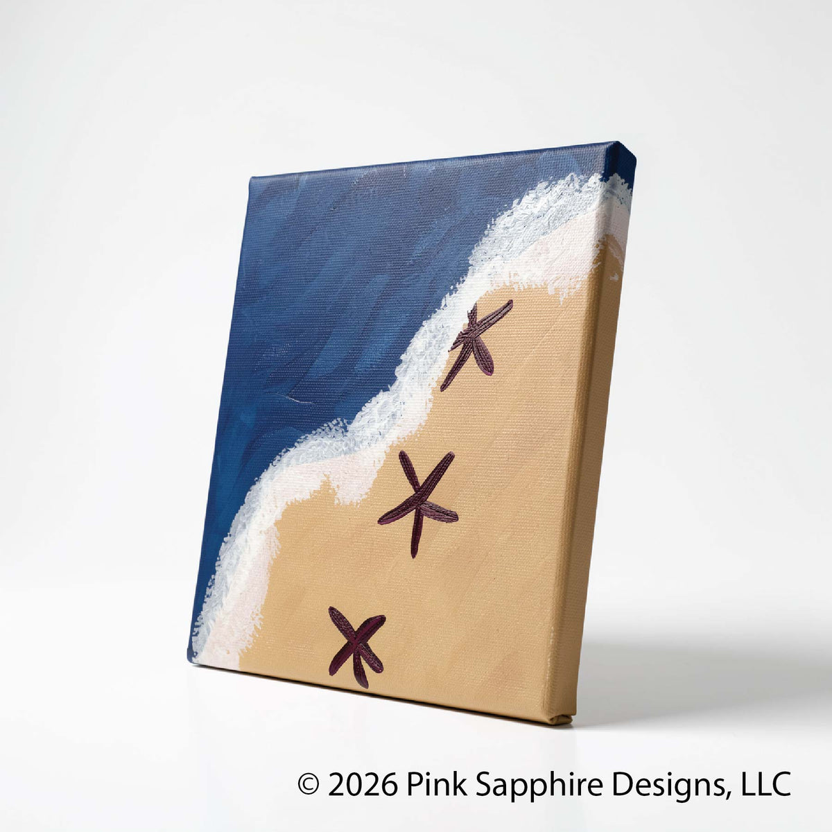 Starfish on Canvas – Original Painting