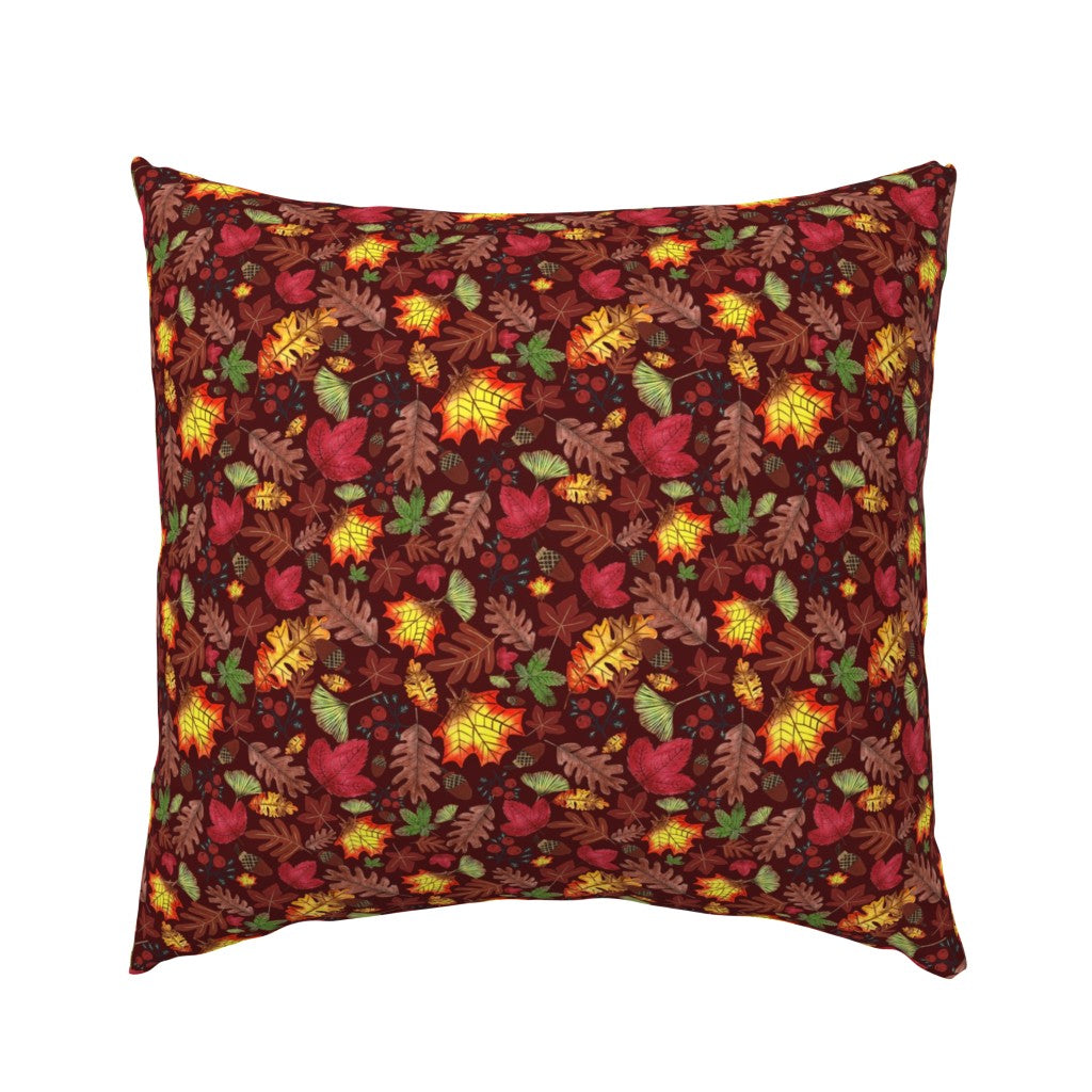 Autumn Grove Design for Fabric & Home Decor - Burgundy
