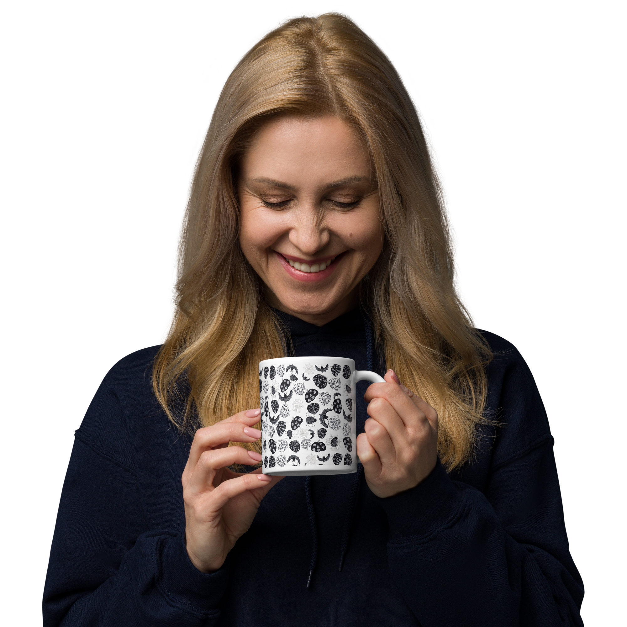 Enchanted Harvest Halloween Coffee Mug - White