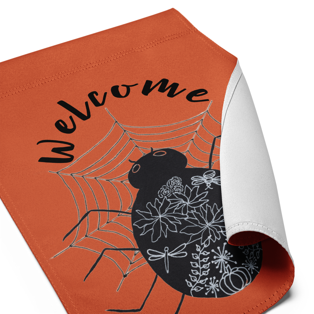 Halloween Yard Flag - Orange - Enchanted Harvest