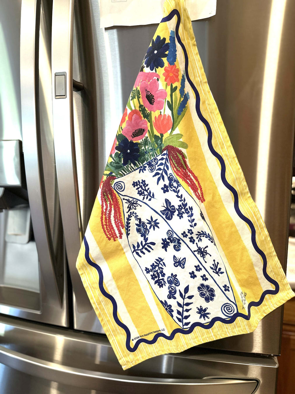 Lupine Sunrise Tea Towel