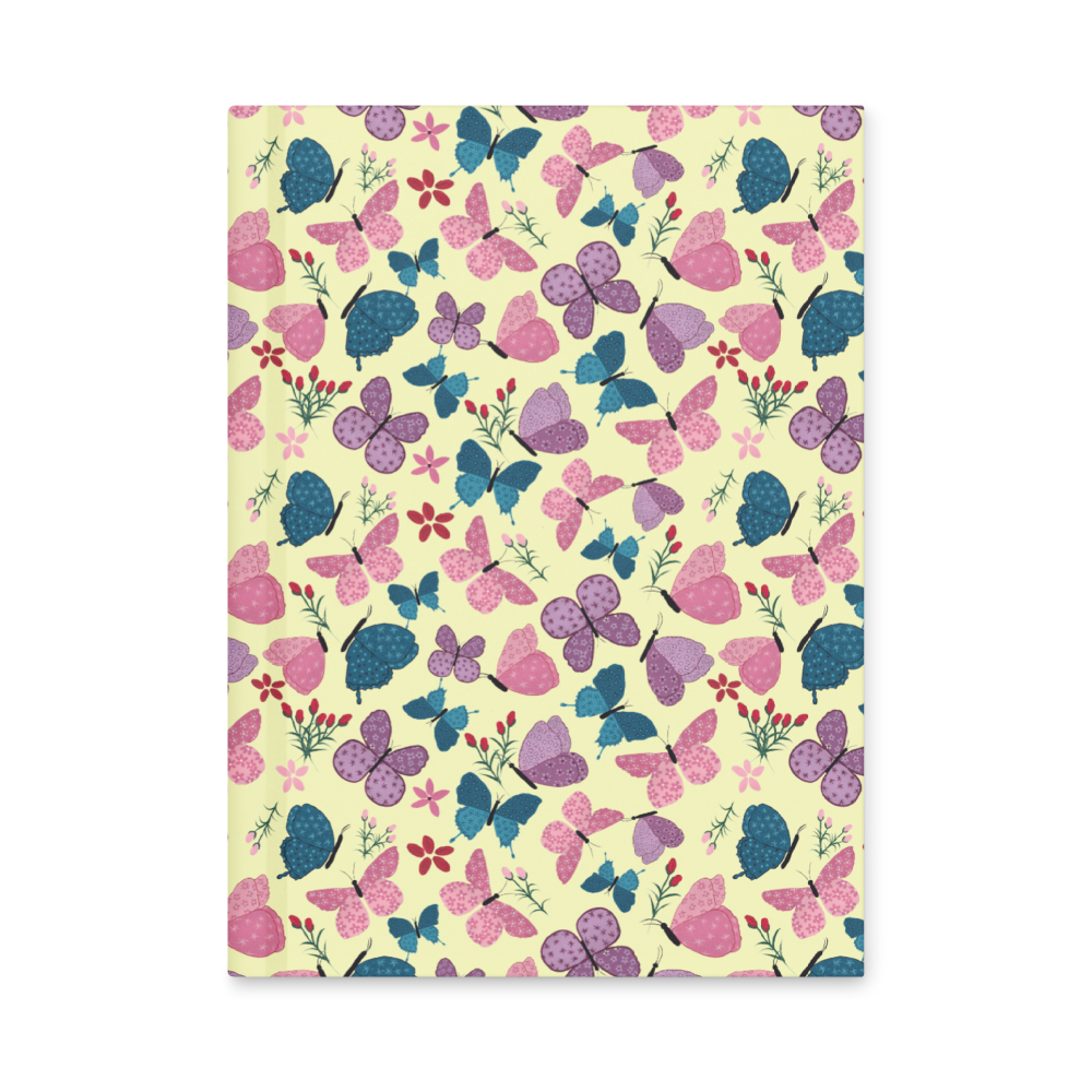 Hardcover Journal - Butterfly Dance Design