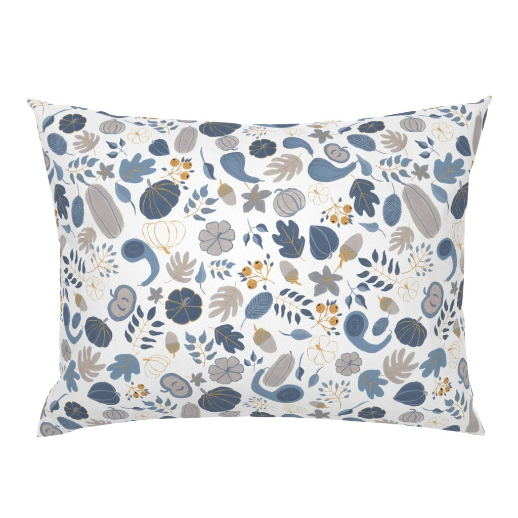 Fall Harvest Design for Fabric & Home Decor - White