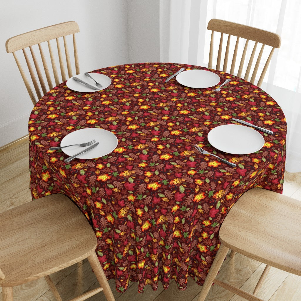 Autumn Grove Design for Fabric & Home Decor - Burgundy