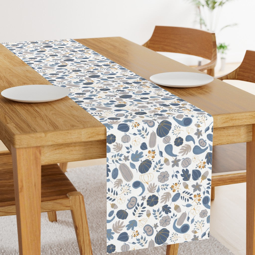 Fall Harvest Design for Fabric & Home Decor - White