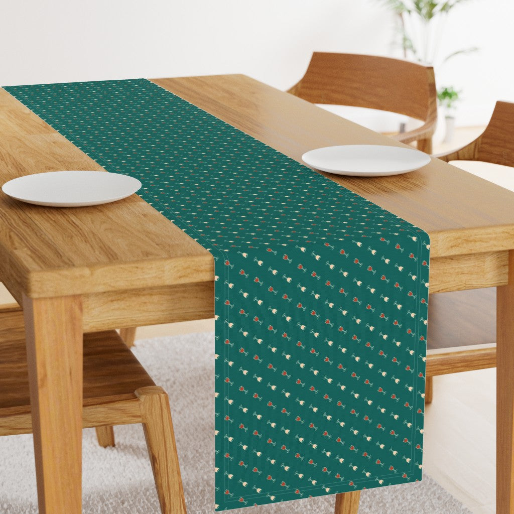 Cocktail Hour – Retro Sparkle Colorway (Dark Green)