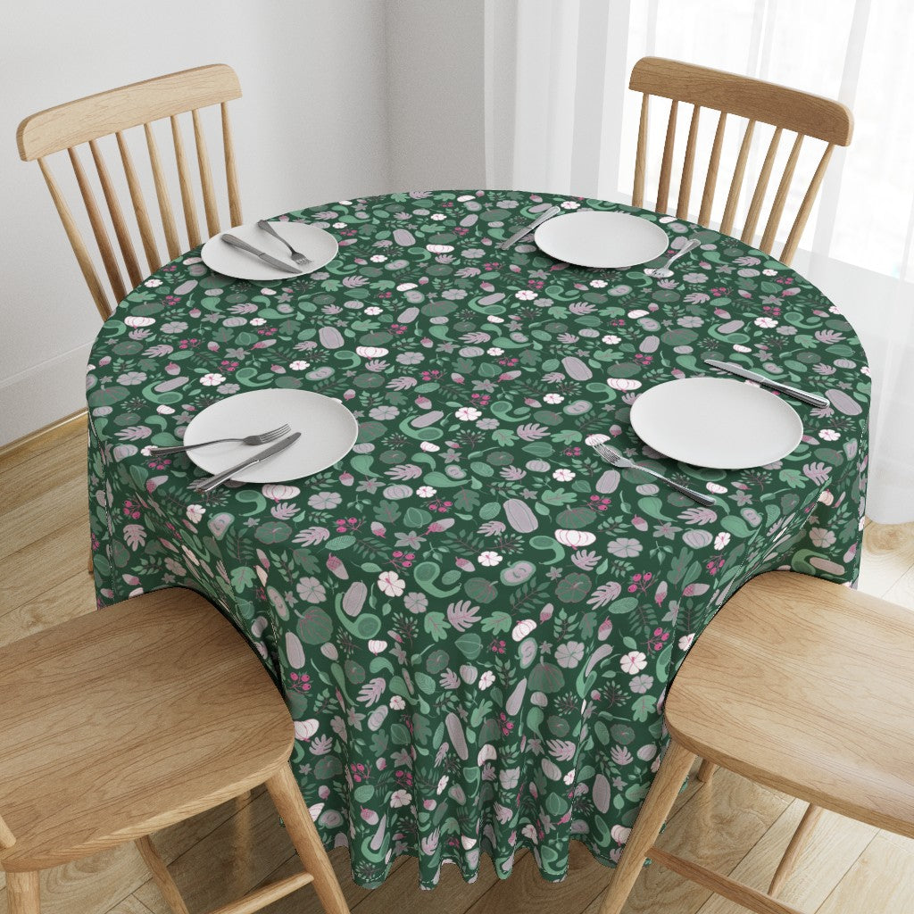 Fall Harvest Design for Fabric & Home Decor - Forest Green