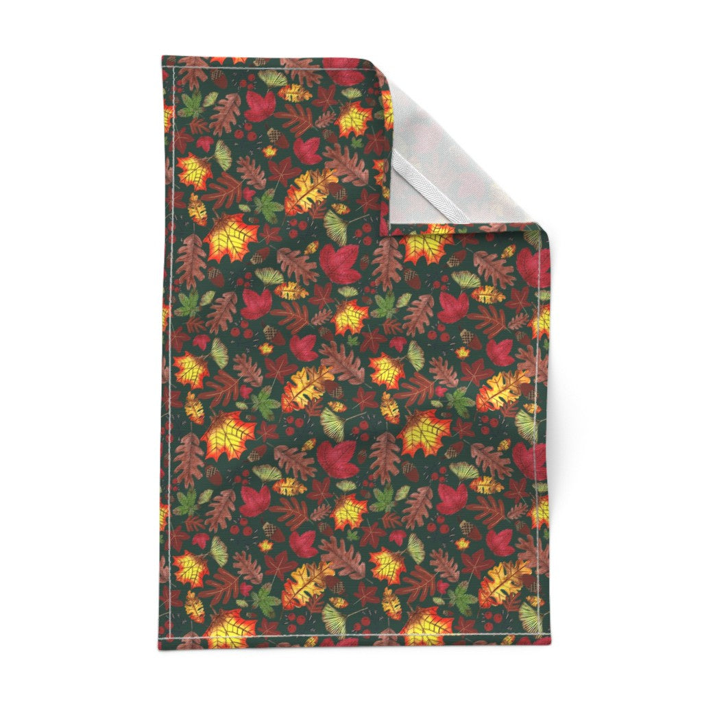 Autumn Grove Design for Fabric & Home Decor - Forest Green