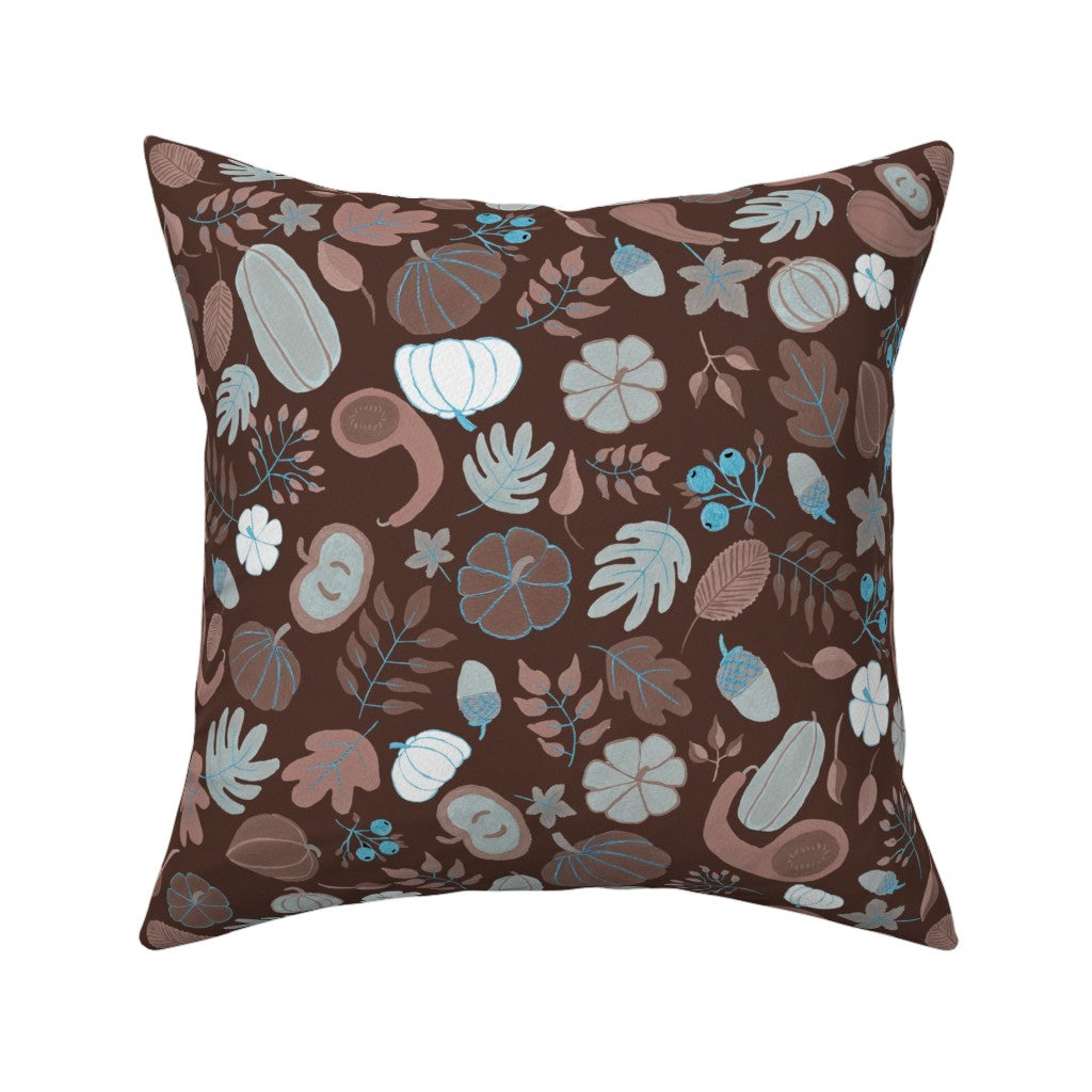Fall Harvest Design for Fabric & Home Decor - Chocolate Brown