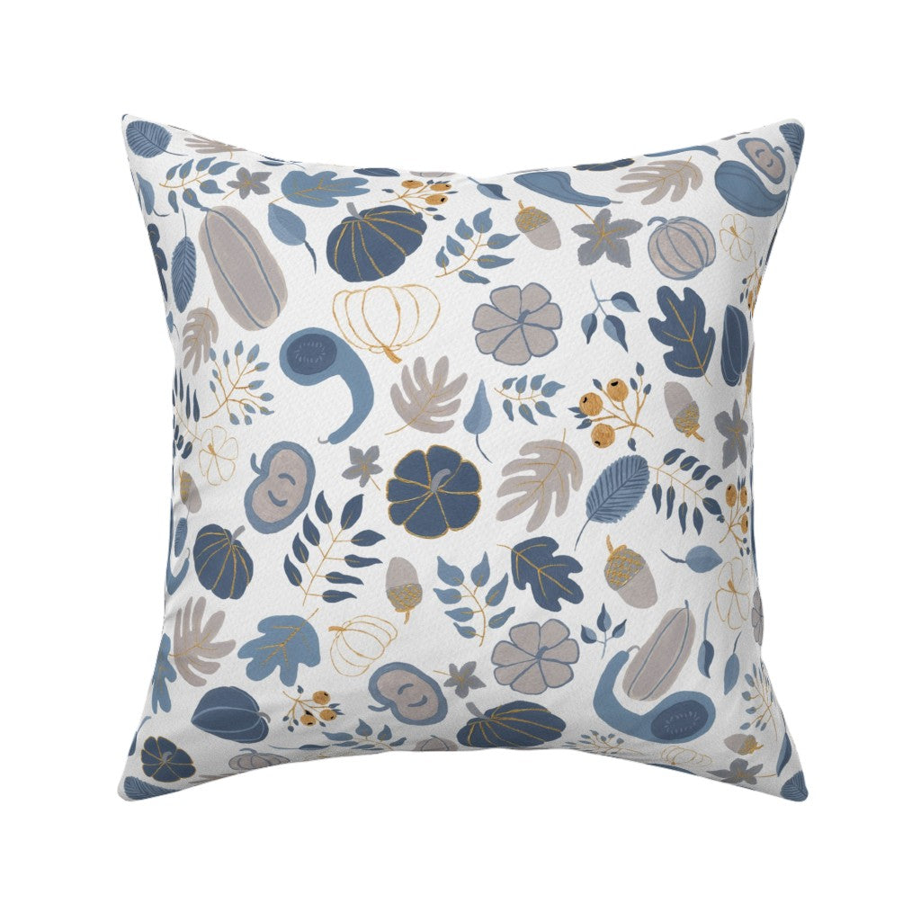 Fall Harvest Design for Fabric & Home Decor - White